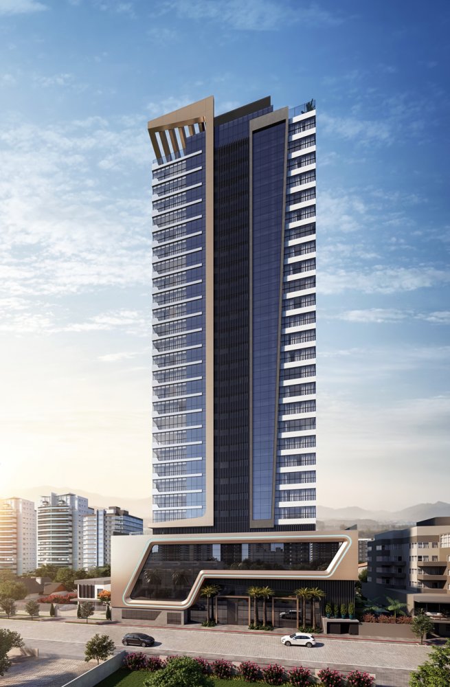 Apartamento Lançamento em Meia Praia - Itapema - Santa Catarina - Doha Tower Residence em Itapema