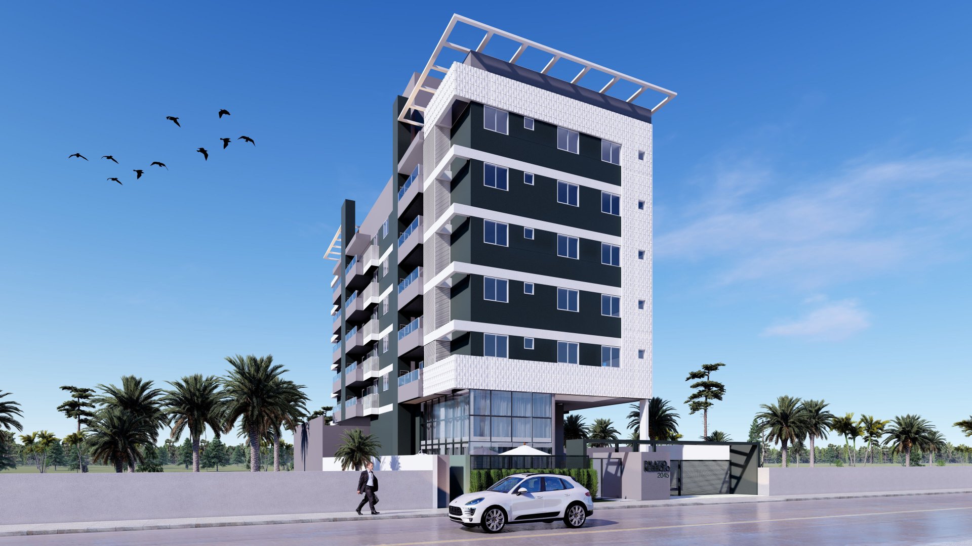 Apartamento Pré Lançamento em América - Joinville - Santa Catarina - Palazzo Nebbiolo Residencial em Joinville
