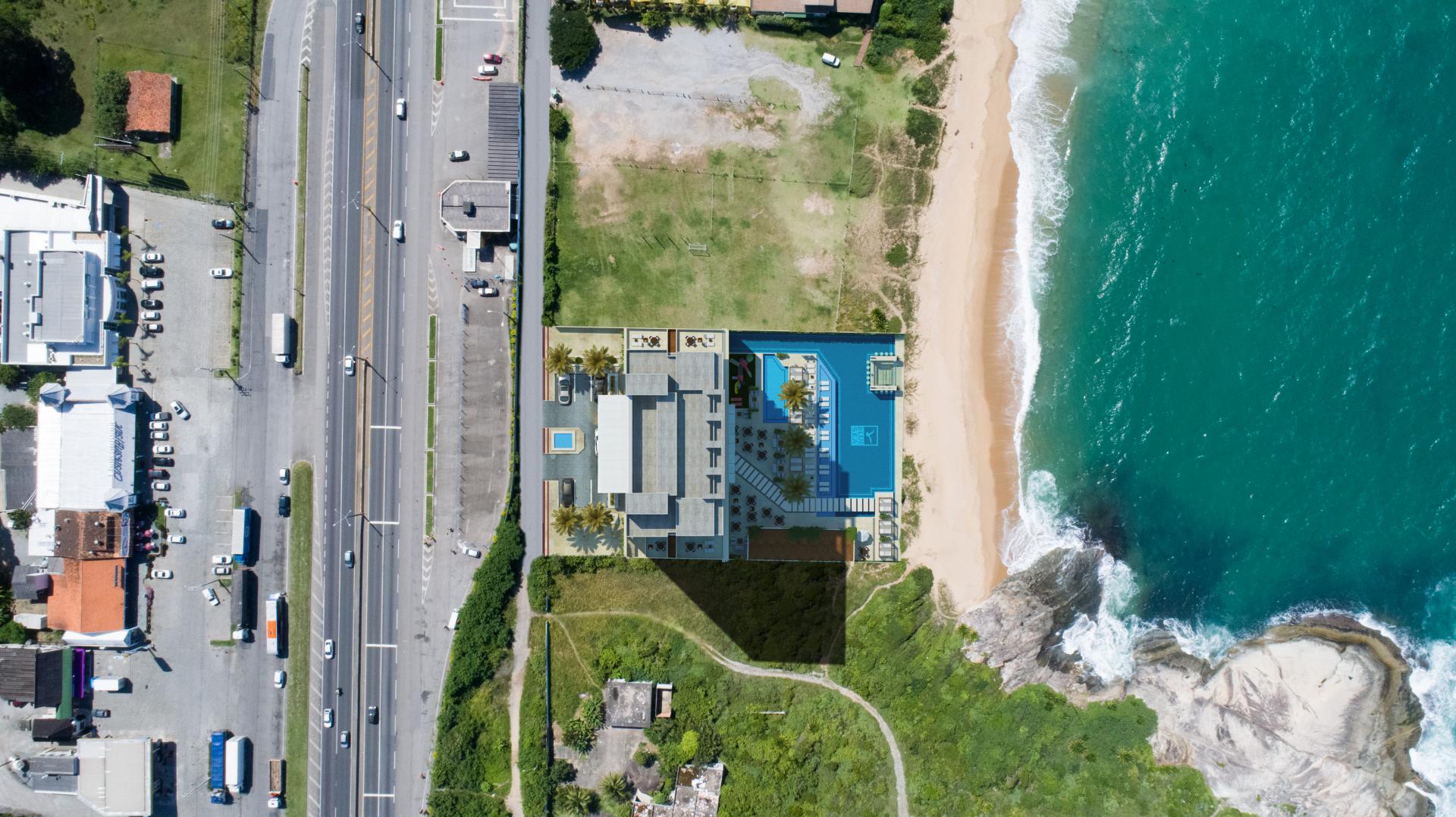 Loft/Flat/Studio Pré Lançamento Frente Mar em Ilhota - Itapema - Santa Catarina - HOTEL BLUE SEA